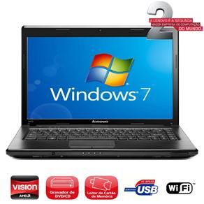 Notebook Lenovo G475 c/ AMD Vision Dual-Core C50, 2GB, 320GB