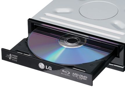 Drive óptico GGW-H20L, da LG, grava Blu-ray e lê HD-DVD